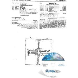  NEW Patent CD for SPLINE JOINT 