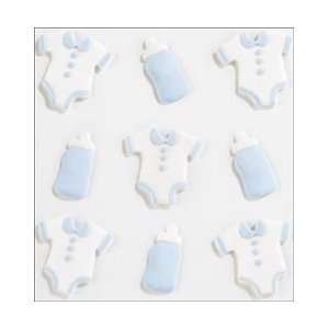  Jolees Confections Stickers Baby Boy Icing Icons; 3 Items 