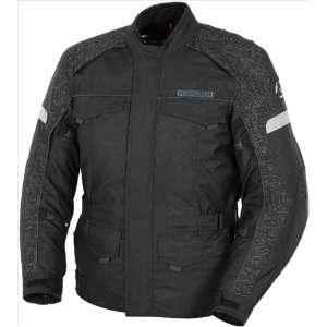 Fieldsheer Aqua Tour 2.0 Mens Motorcycle Jacket Black Large L 6011 