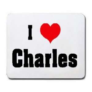  I Love/Heart Charles Mousepad
