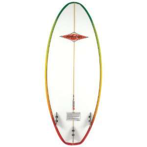  Liquid Force Custom Thruster Wake Surfer (4 Feet, 6 Inch 