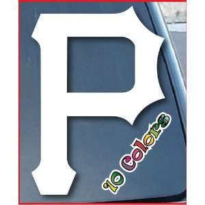  Pittsburgh Pirates Car Window Vinyl Decal Sticker 10 Tall 