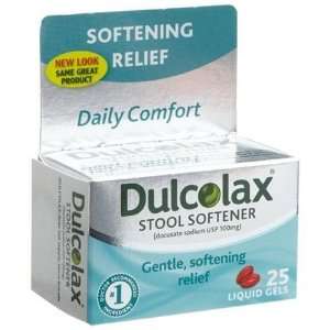 Dulcolax Liqui gels Stool Softener   25s Health 