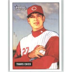  2005 Bowman Heritage #276 Travis Chick FY RC   San Diego 