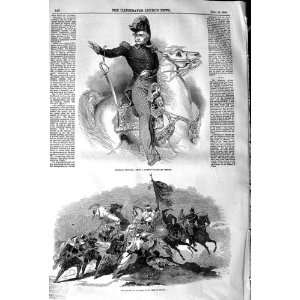   1845 MARSHAL GUARD ENCOUNTER KABYLES FRENCH SOLDIERS