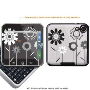  Protective Decal Skin STICKER for AT&T Motorola Flipout 