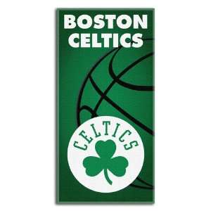 BSS   Boston Celtics NBA Fiber Reactive Beach Towel (Emblem Series 