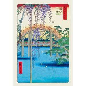  Grounds of the Kameido Tenjin Shrine 20x30 poster