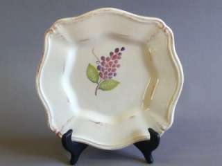 Farval Portugal Hand Painted Square Dish VGC Grapes  