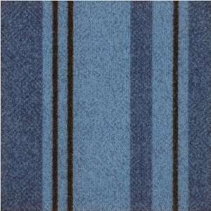  Legato Fuse Stripe Carpet Tile in Bimini Blue