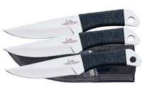 HIBBEN 3 PIECE THROWING KNIFE KNIVES gh0949  