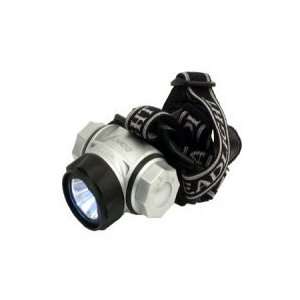 LED HEADLAMP 100 FT BEAM 65 LUMENS ALUMINUM WITH BATTERIES