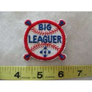  Big Leaguer Baseball Patch 