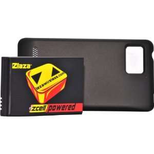  Laza Zcell 3600mah Mototola Bionic Extended Battery 