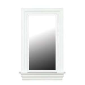  Kenroy Home 60028 Juliet Wall Mirror in White Gloss