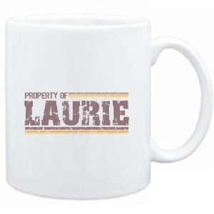  Mug White  Property of Laurie   Vintage  Female Names 