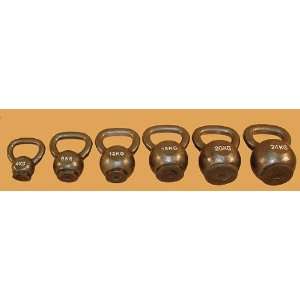  Kettlebells with Rubber Base (6 Pc Set) 