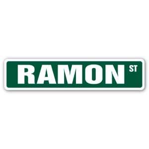  RAMON Street Sign name kids childrens room door bedroom 