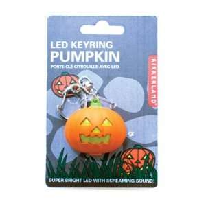  Kikkerland Pumpkin Led Keychain Toys & Games