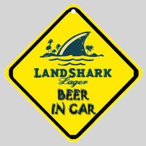  landshark lager Beer Logo Car Window Sign 