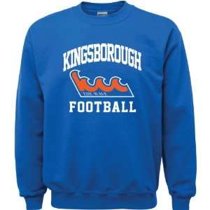 Kingsborough Community College Wave Royal Blue Youth Football Arch 