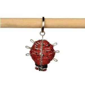   Keychain Ladybug Inspired Wire Keychain [Ladybug]  Fair Trade Gifts
