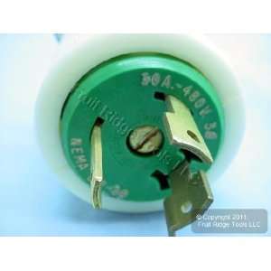 Leviton L12 30 Turn Locking Plug Twist Lock NEMA L12 30P 30A 480V 3Ø 