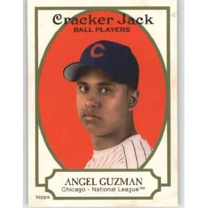 2005 Topps Cracker Jack Mini Red #196 Angel Guzman SP   Chicago Cubs 