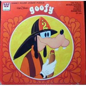  Goofy 125 Piece Round Puzzle Toys & Games