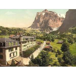   Hotel Eiger Bernese Oberland Switzerland 24 X 18.5 