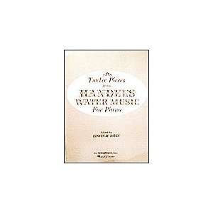  12 Pieces from Water Music Piano Solo