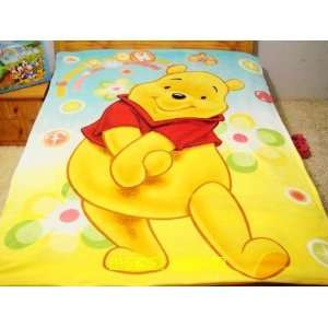  Disney Winnie the Pooh Cartoon Plush Fleece Throw Blanket 