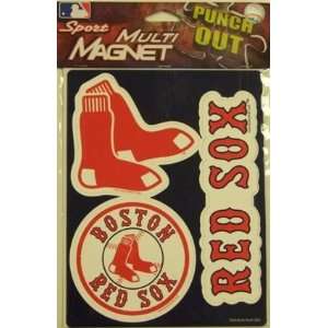  Boston Red Sox MLB Multi Magnet Sheet