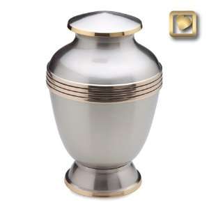  Imperial Urn for Ashes in Elegant Pewter