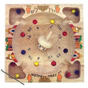  Chanukah Wooden Dreidel Game 