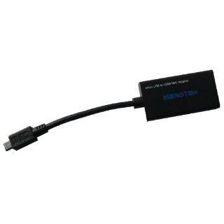 Menotek Micro USB to HDMI MHL Adapter IMPROVED WITH RCP (Remote 