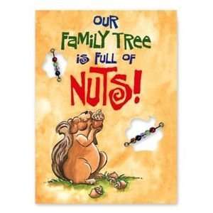  Our Family Tree Is Full of Nuts Decorative Flag (Regular 