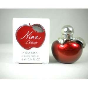  Nina Lelixir by Nina Ricci for Women, Mini 4ml Eau De 