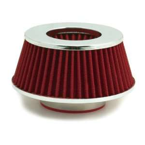  Spectre Performance 8162 Red/Chrome Cone Air Filter 