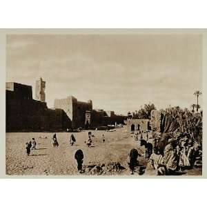  1924 Bou Denib Boudenib Town East Morocco Photogravure 