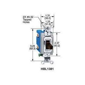    Hubbell HBL1385I Industrial Series Switch