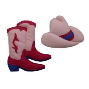   Creations 974 Cowgirl Hat & Boots  2 pk 