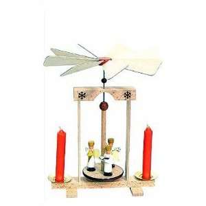   074 / 011 3 Standing Angels Pyramid Candle Holder Toys & Games