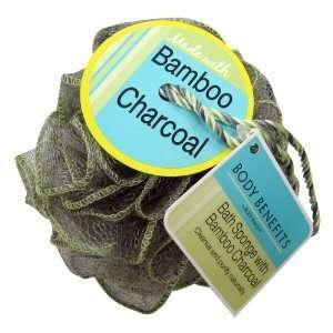  Bath Sponge with Bamboo Charcoal (6 pack) Beauty
