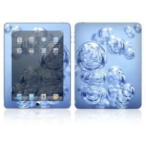 Apple iPad Decal Vinyl Sticker Skin   Drops of Water