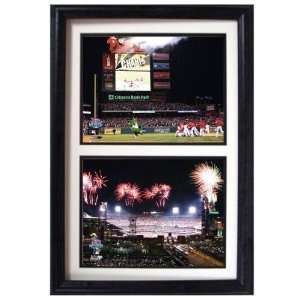 2008 Philadelphia Phillies Championship Fireworks Photograph Including 