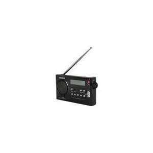    Sangean Portable Rechargeable Radio PR D7 Black Electronics
