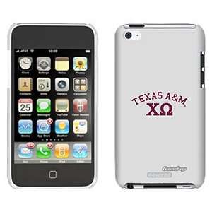  Texas A&M Chi Omega on iPod Touch 4 Gumdrop Air Shell Case 