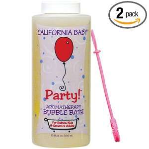  California Baby Bubble Bath   Party, 13 oz (Pack of 2 
