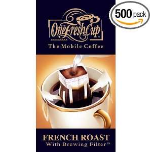 One Fresh Cup French Roast (Pack of 500)  Grocery 